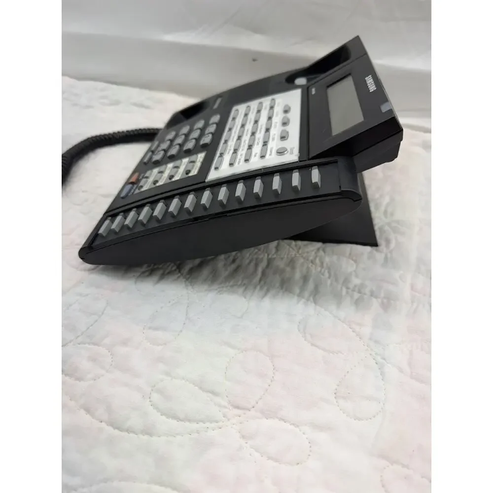 Samsung iDCS 28D Phone Falcon with Stand and iDCS KDBF Speaker Phone Module-Work
